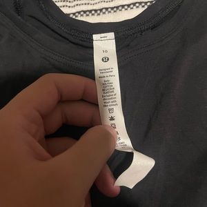 Lululemon open ends tank